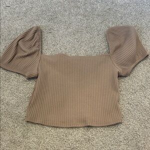 Ribbed H&M top